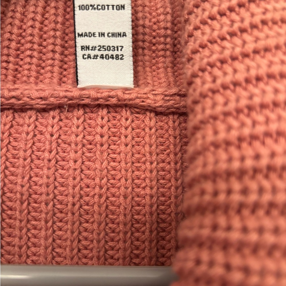 Varley Pink Ribbed Sweater - Picture 4 of 5